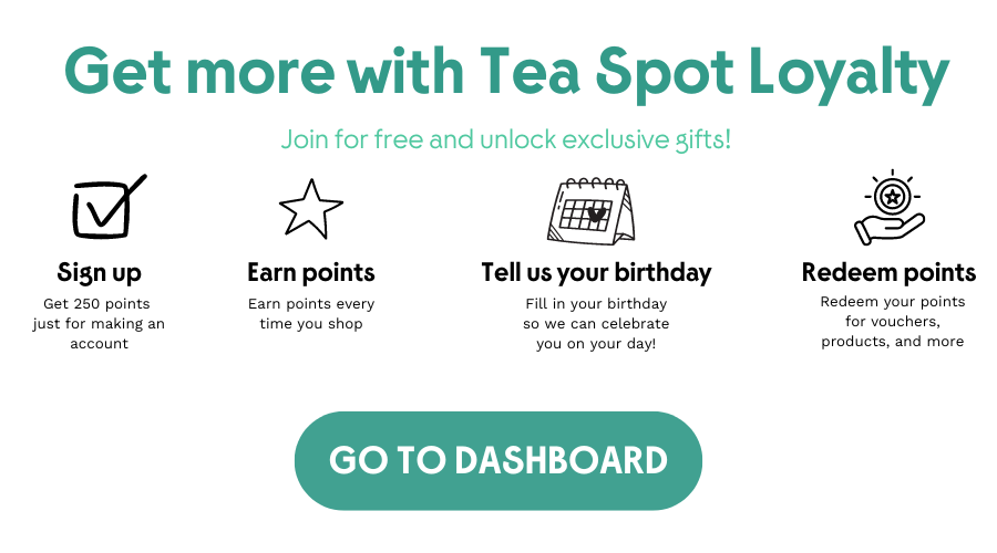 get more with tea spot loyalty
