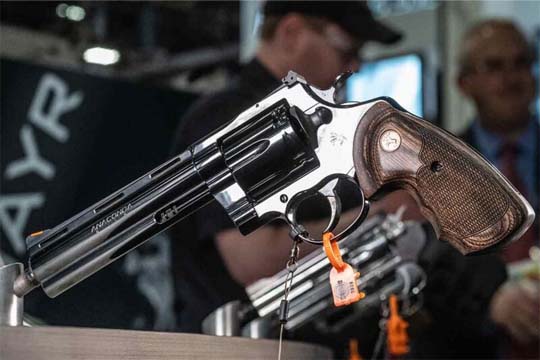 Colt Introduces the Blued Anaconda for 2026
