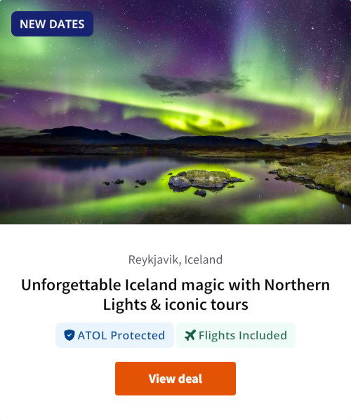 Unforgettable Iceland magic with Northern Lights &amp; iconic tours
