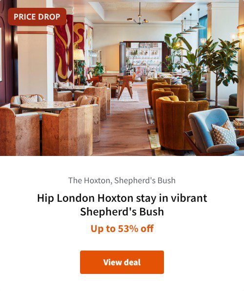 Hip London Hoxton stay in vibrant Shepherd's Bush