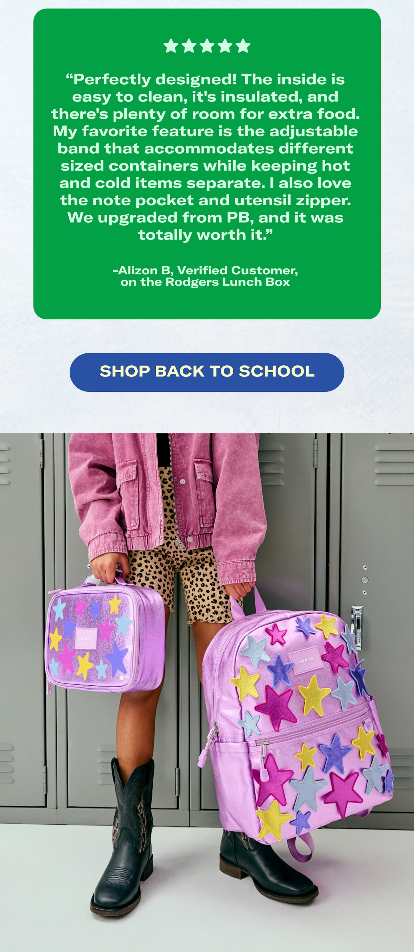 SHOP BACK TO SCHOOL
