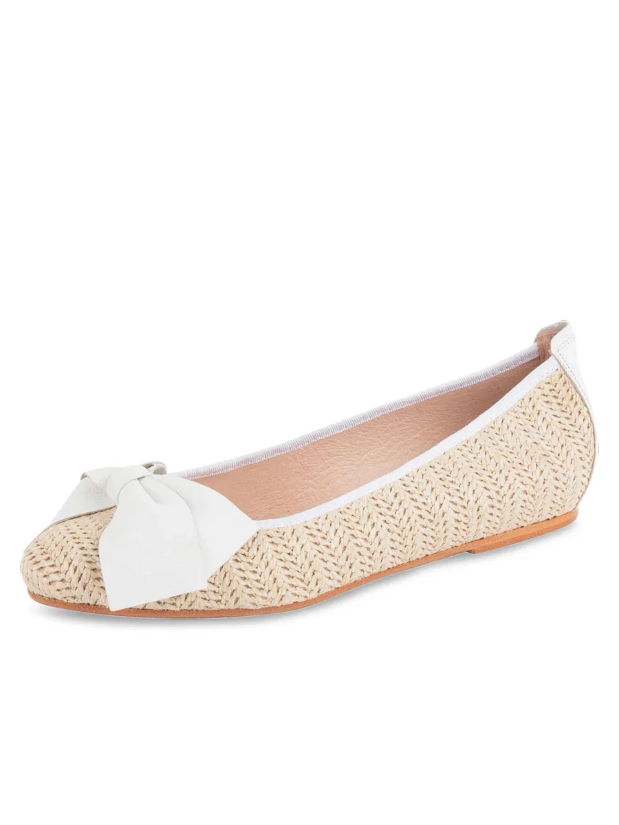 Image of St. Tropez Raffia Ballet Flat