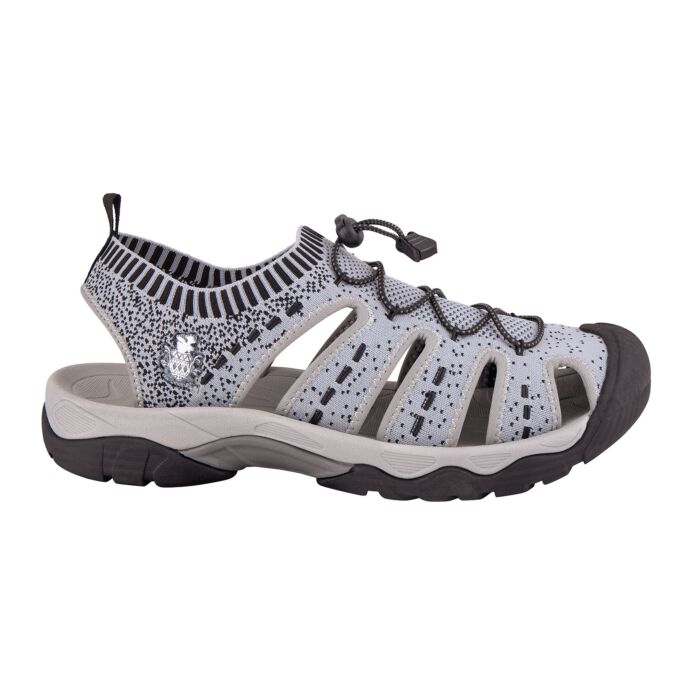 West Style Outdoor-Sandale mit Schnellschnürverschluss grau