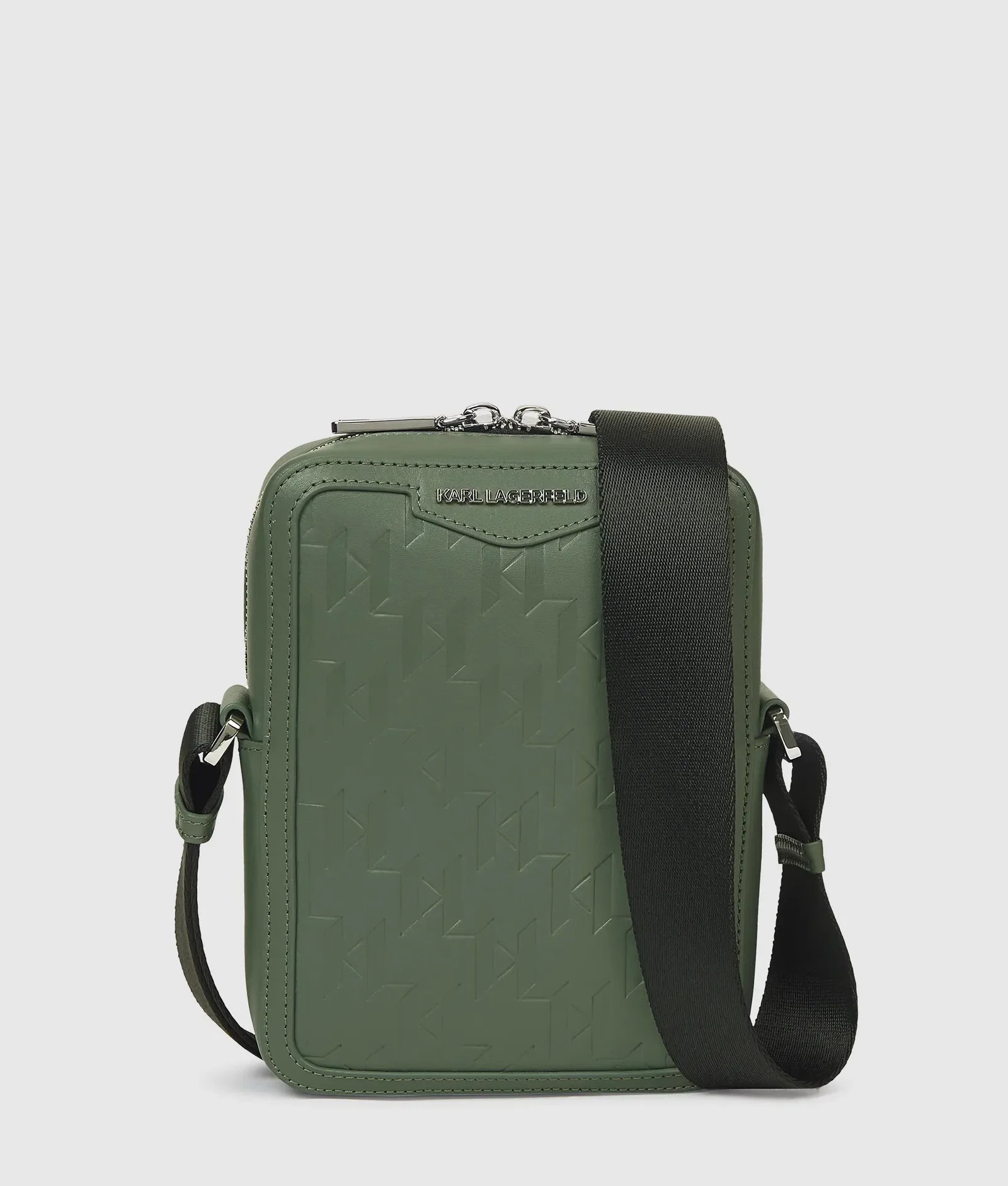 Image of K/Loom leather crossbody bag