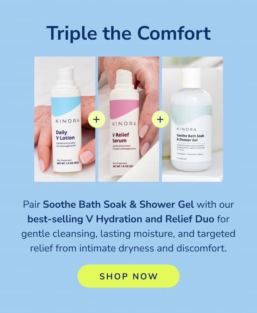 Triple the comfort