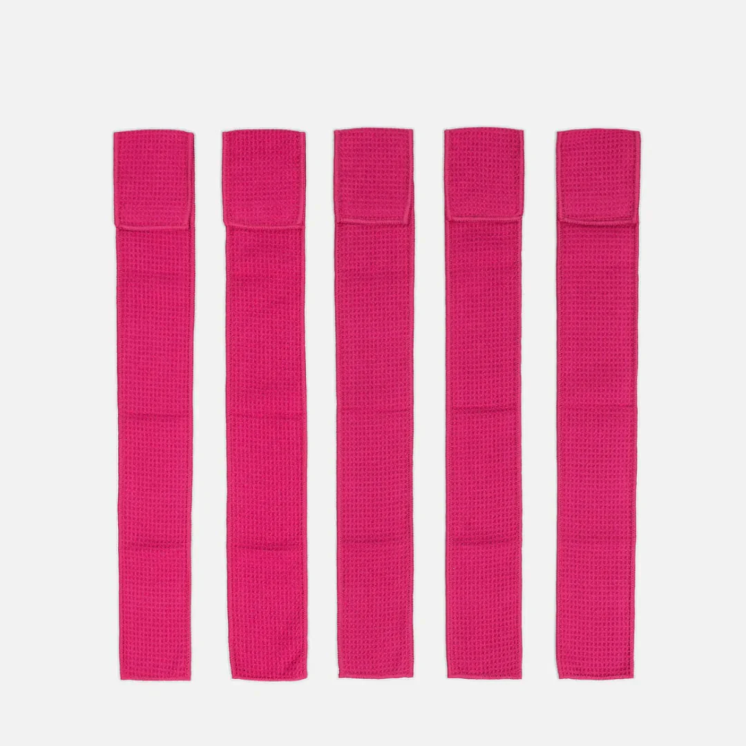 Image of Hue Pink Thin Football Towel Multi-Pack