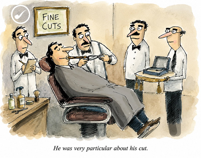 Daily Reader Comic by Jerry King