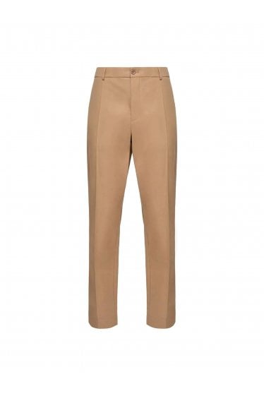 Cotton Trousers Beige