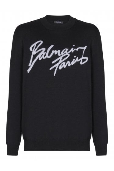Merino Wool Sweater Black