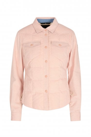 Womens Nangy Shirt Jacket Pink