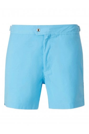Compact Poplin Swim Shorts Blue