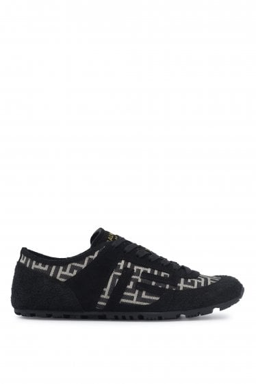 Racer 45 Monogram Sneakers Black