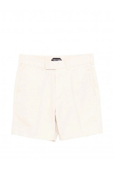 Japanese Brushed Cotton Shorts Cream