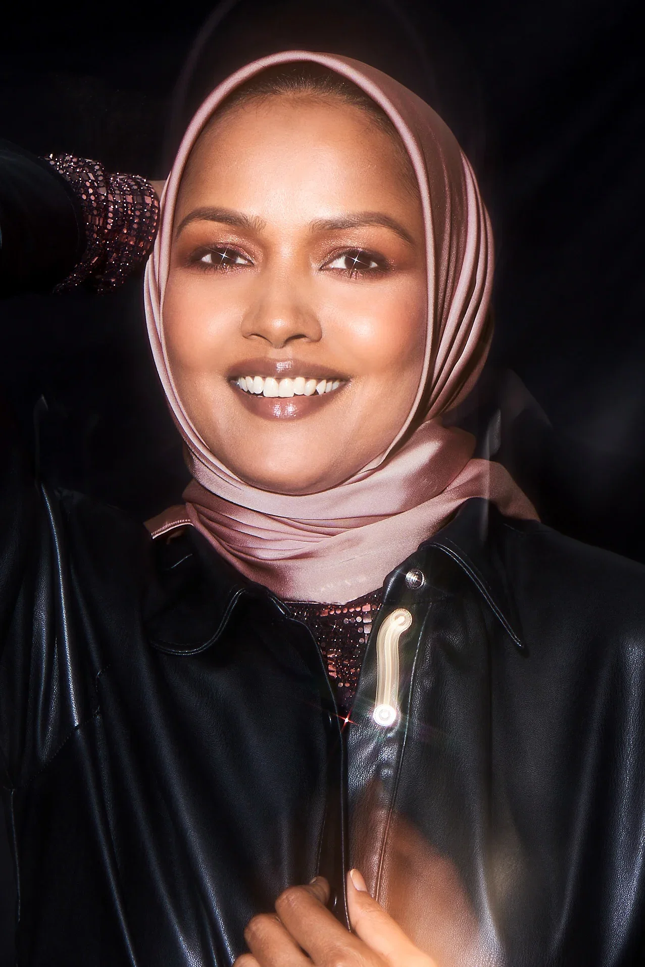 Image of Perfect Satin Hijab - Rose Quartz