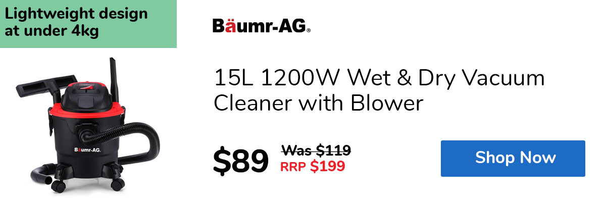 15L 1200W Wet & Dry Vacuum Cleaner with Blower