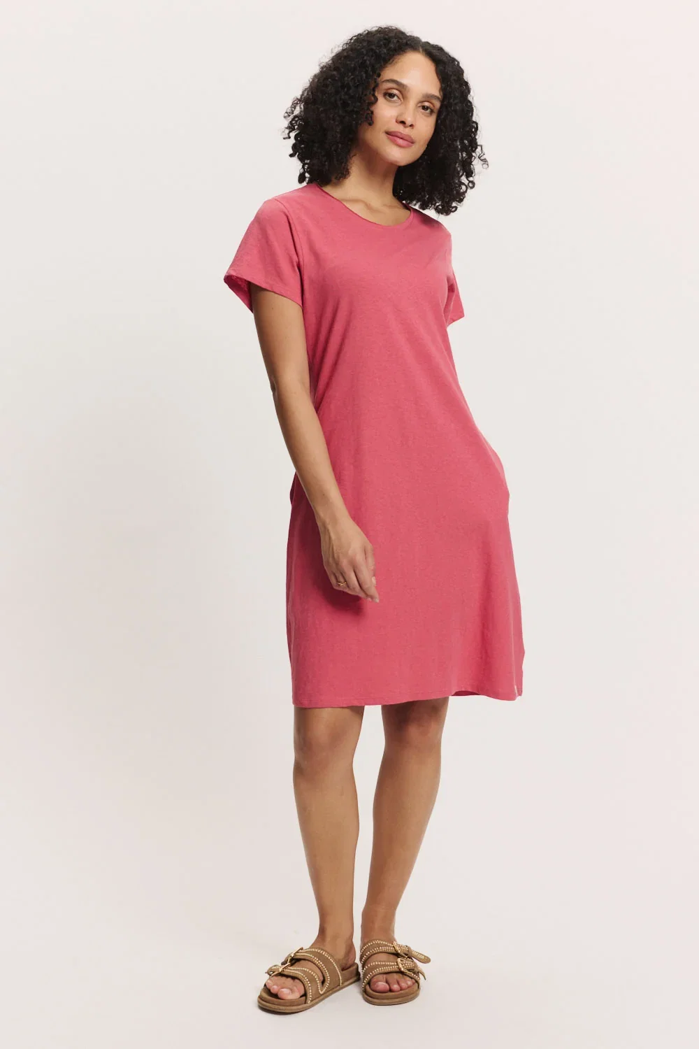 Image of Jerseykleid Inoaa aus Leinen