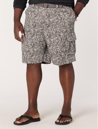 Belted Cargo Shorts