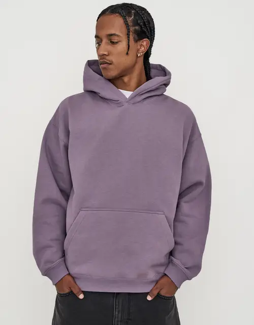 Oversized Heavyweight Plain Hoodie