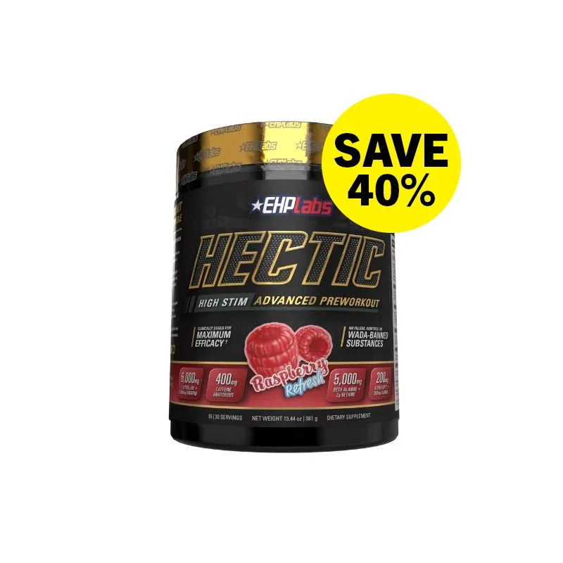 Image of EHP Labs Hectic Pre-Workout 15/30 Serve Clearance