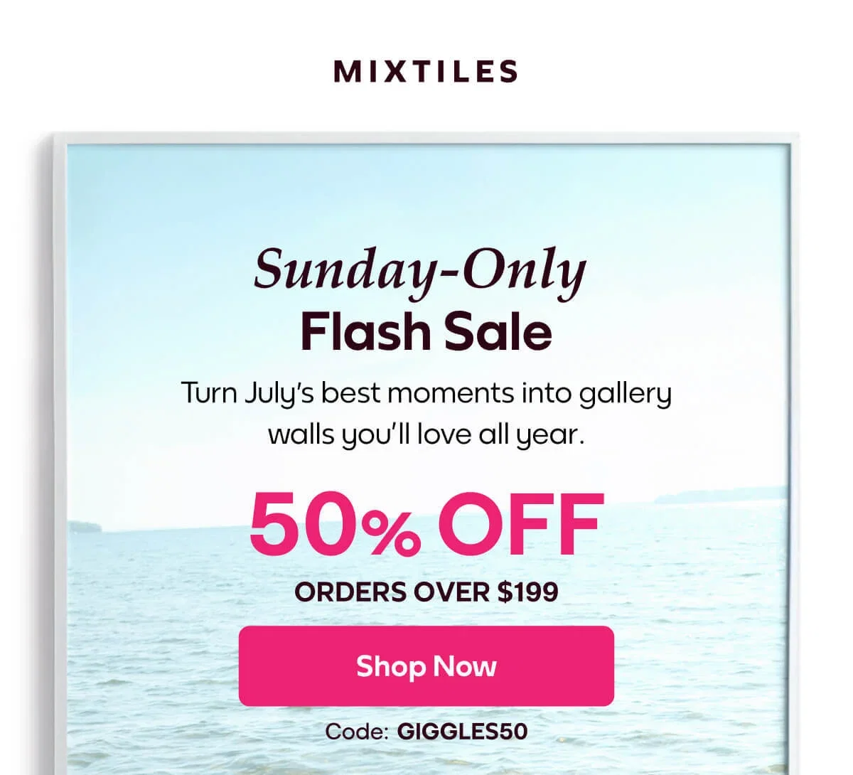 [MIXTILES] Capture July’s best moments with Mixtiles. | ORDER NOW