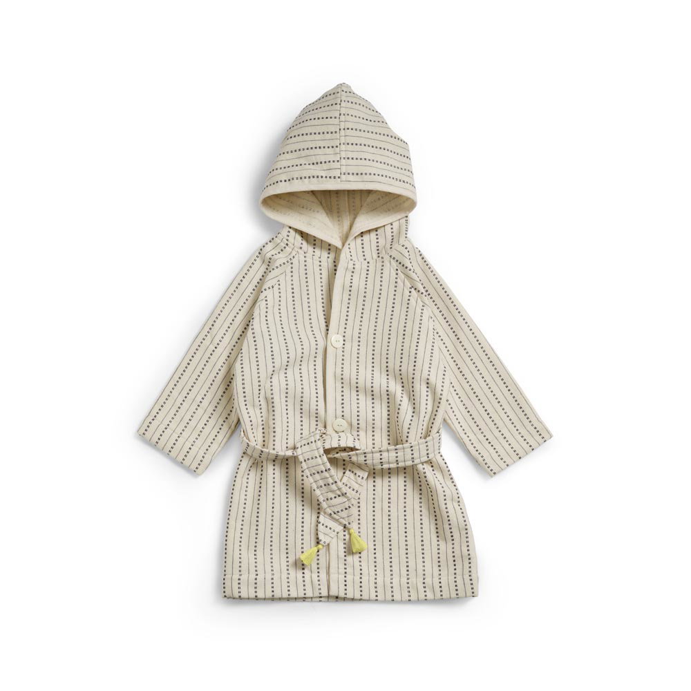 Image of Bathrobe - Pinstripe