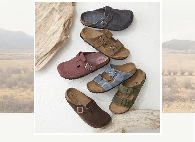 Birkenstock Sandals collage