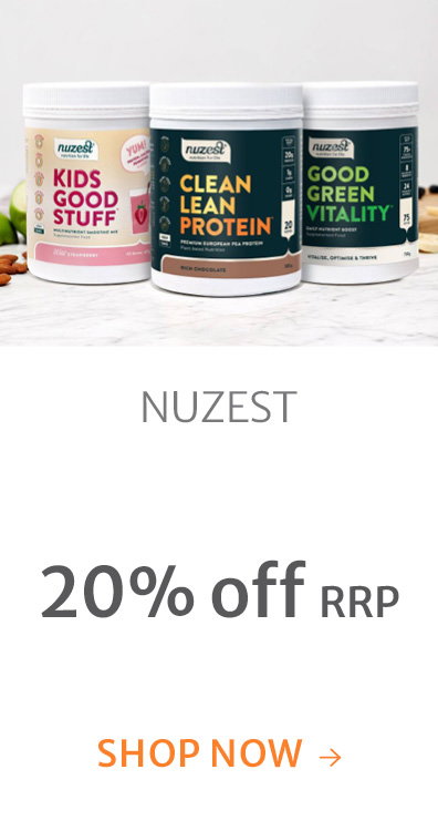 20% off RRP on Nuzest
