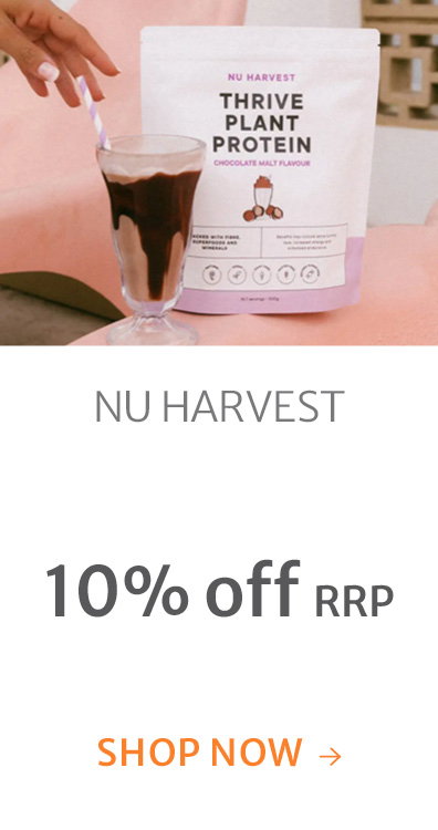 10% off RRP on Nu Harvest