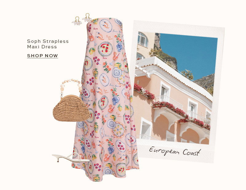 Soph Strapless Maxi Dress