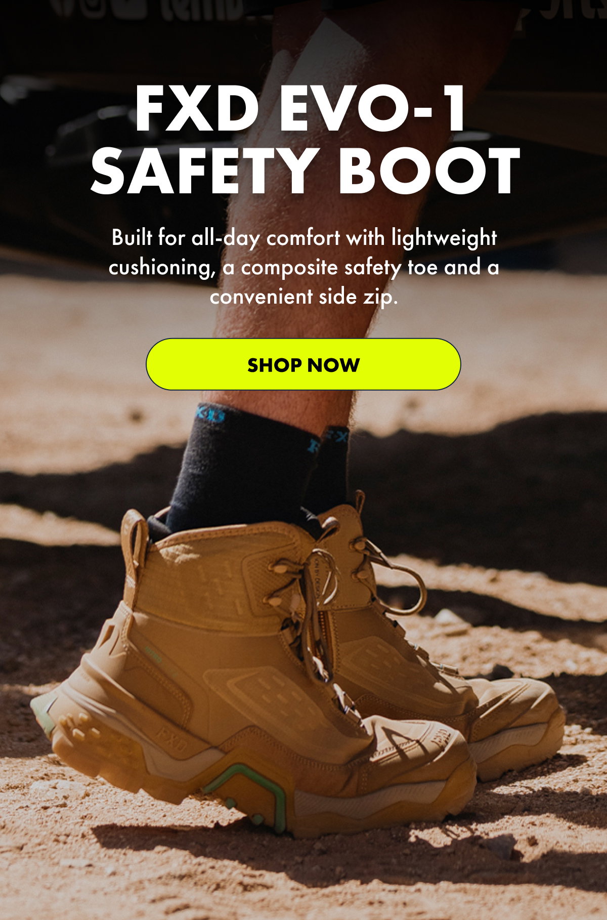 FXD EVO-1 SAFETY BOOT | SHOP NEW COLOURS