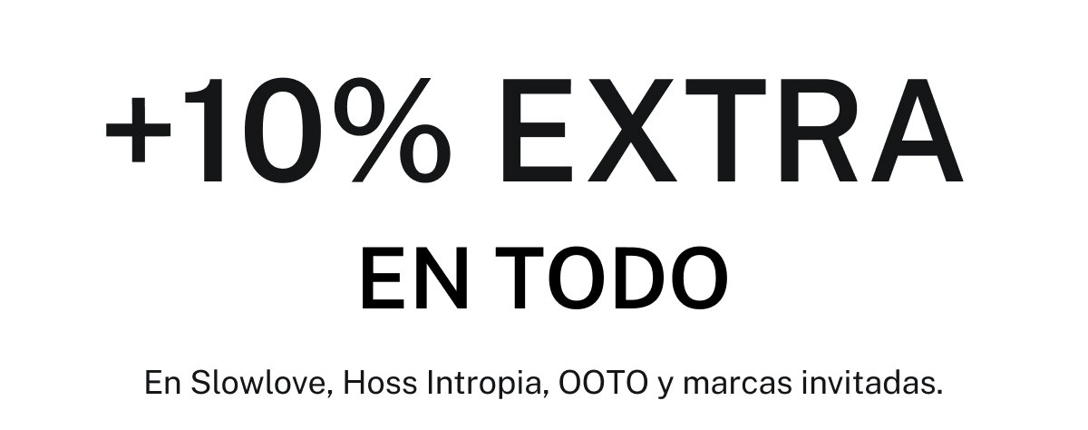 +10% EXTRA
