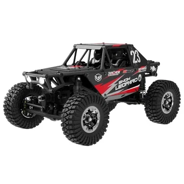 UDIRC UCX2405 UCX2405 PRO RTR 1/24 2.4G 4WD Brushed/Brushless RC Car Rock Crawler Off-Road Climbing Cage Trail Truck Snow Leopard LED Light Full Proportional Vehicles Models Oil Filled Shocks Toys