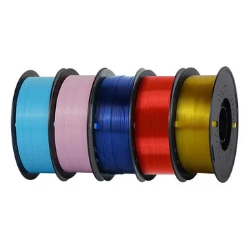KINGROON PETG 3D Printer Filament 1.75mm Multicolor 5kg Sky Blue/Pink/Fluorescent Blue/Fluorescent Red/Fluorescent Yellow High Strength Easy to Print Eco-Friendly No Bubbles Smooth Printing High Precision