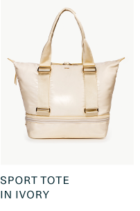 Sport Tote in Ivory
