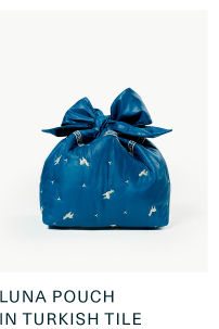 Luna Pouch in Turkish Tile