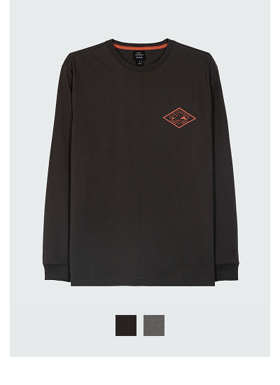 Men's Diamond Logo Long Sleeve T-Shirt | Finisterre