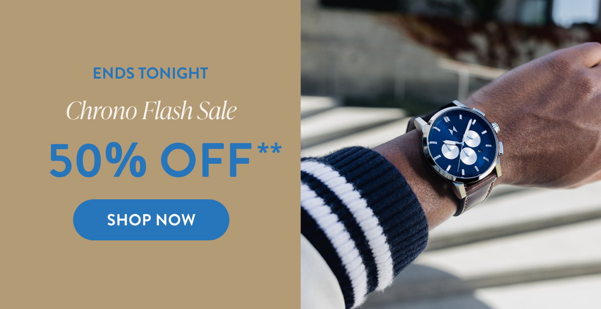 CHRONO FLASH SALE