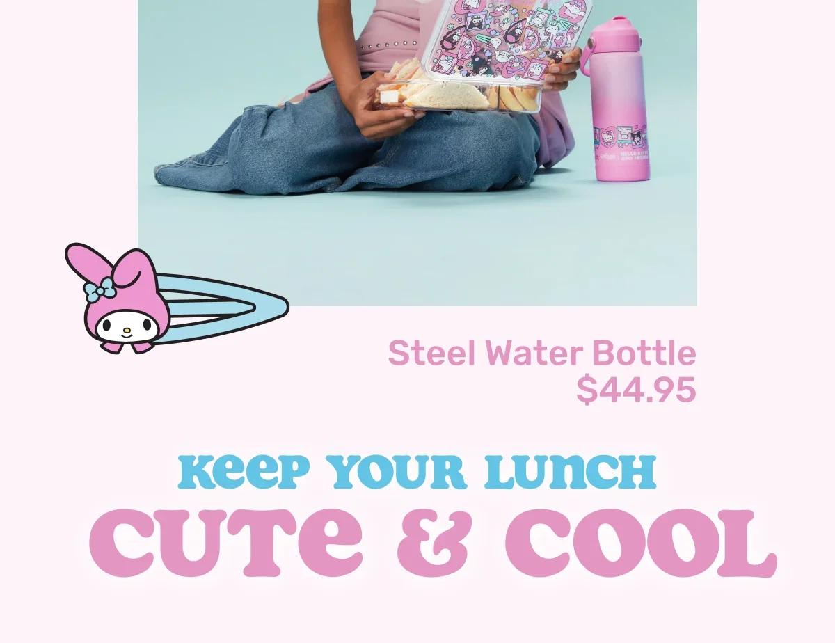 Hello Kitty Steel Water Bottle