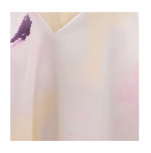 Pretty Lavish Shoulder Printed Midaxi Dress material close up
