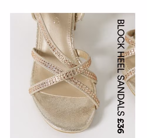 Block Heel Sandals £36