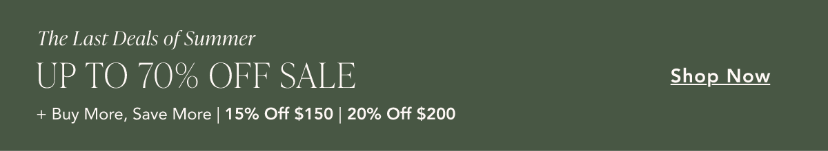 Up To 70% Off Deal