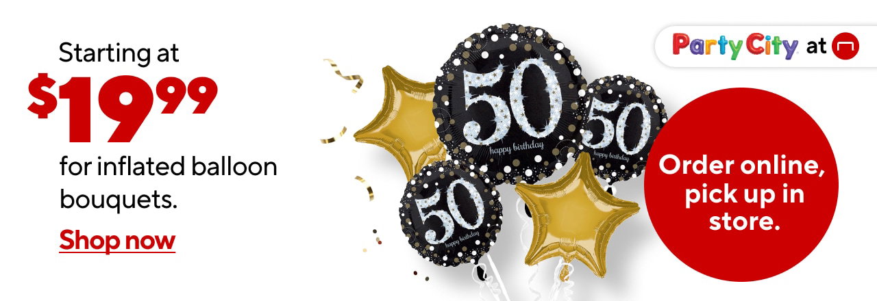 Party City: Balloon Bouquets Starting at $19.99