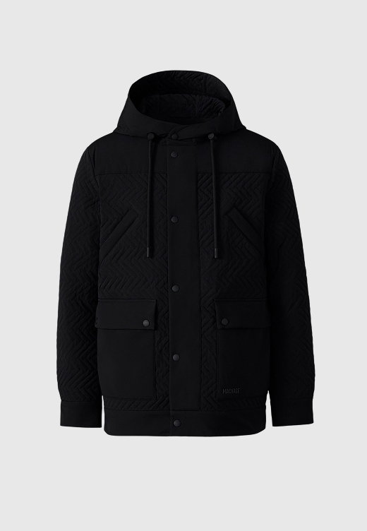 THIAGO Quilted Down Hooded Jacket