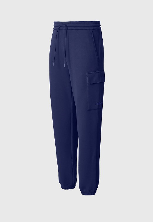 MARVIN-R Double face jersey cargo sweatpants