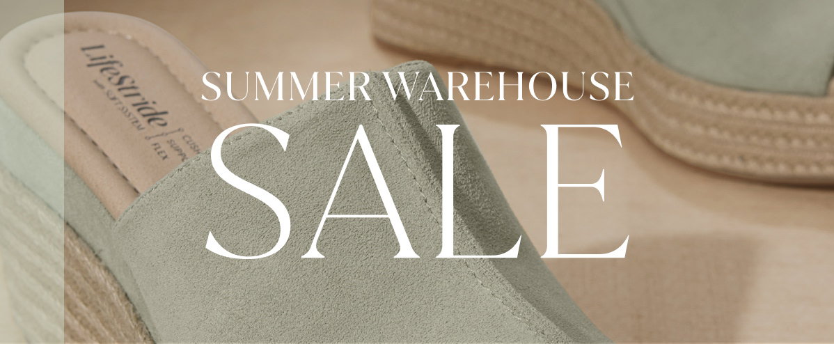 Summer Warehouse Sale
