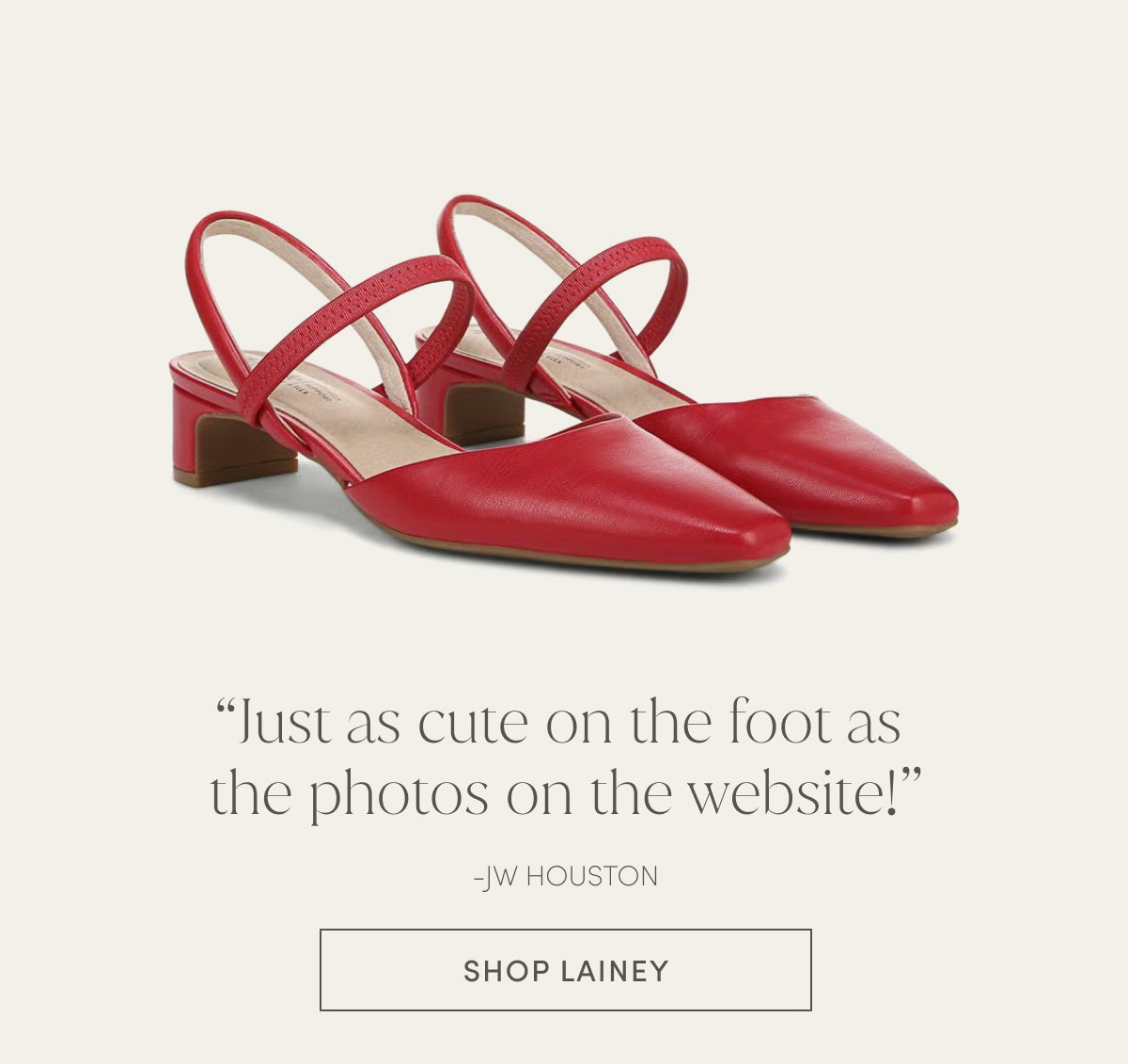 “Just As Cute On The Foot As The Photos On The Website!” - Jw Houston | Shop Lainey