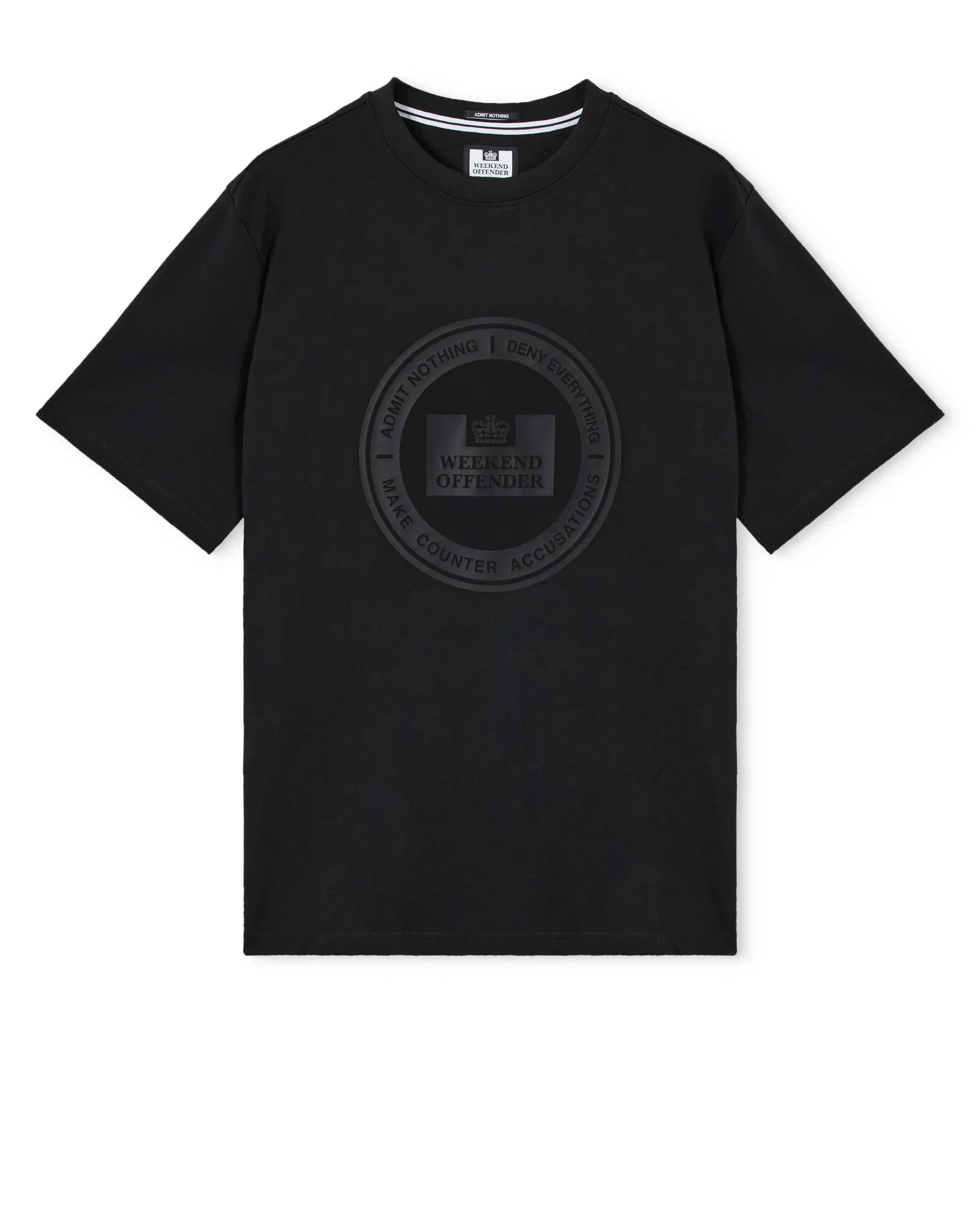 Image of Deny Graphic Tee <br />Black