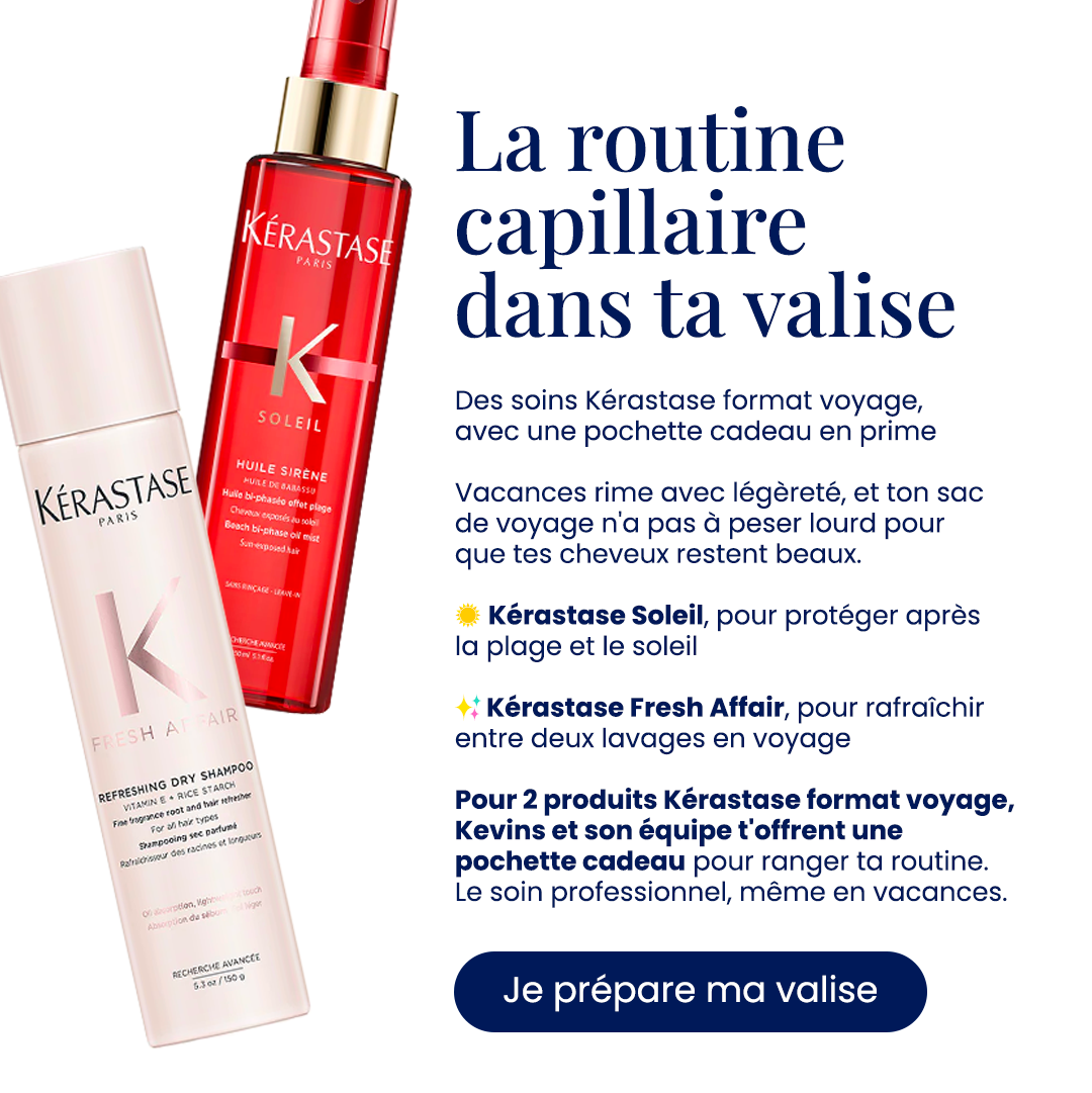 La routine capillaire dans ta valise