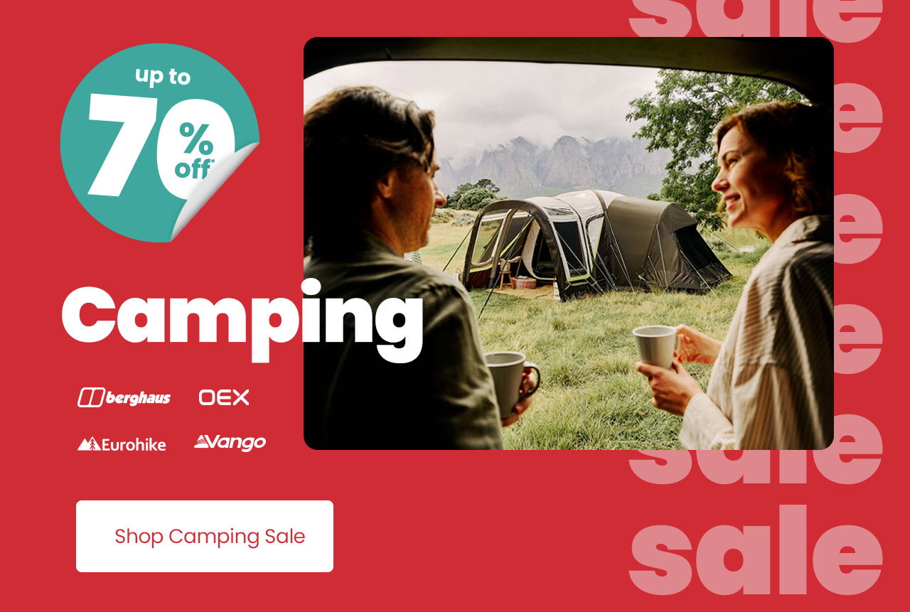 Up to 70% off Camping  Berghaus | Eurohike | OEX | Vango