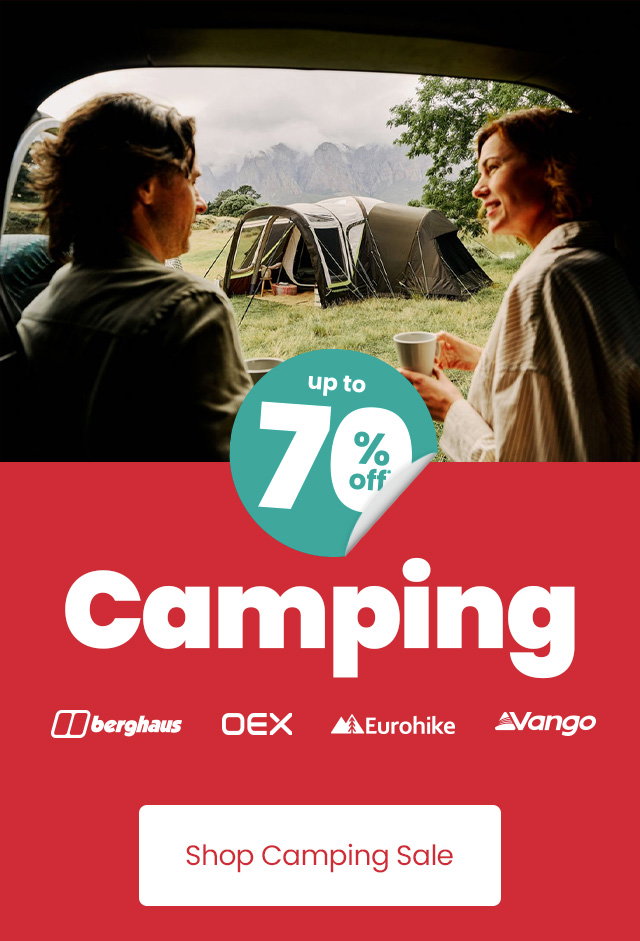 Up to 70% off Camping  Berghaus | Eurohike | OEX | Vango